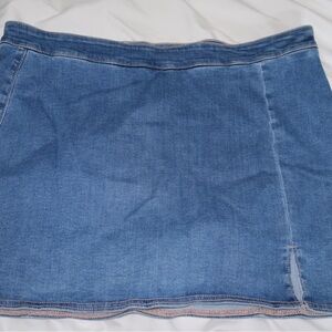 american eagle denim skort